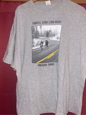 Men's Graphic Short Sleeve Tee - Light Gray
